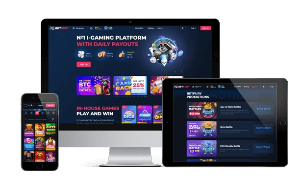 Experiência Mobile betfury